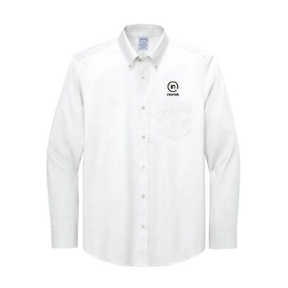 Men’s Wrinkle-Free Stretch Pinpoint Shirt - Brooks Brothers - Image 2