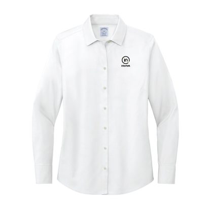 Women’s Wrinkle-Free Stretch Pinpoint Shirt - Brooks Brothers - Image 2