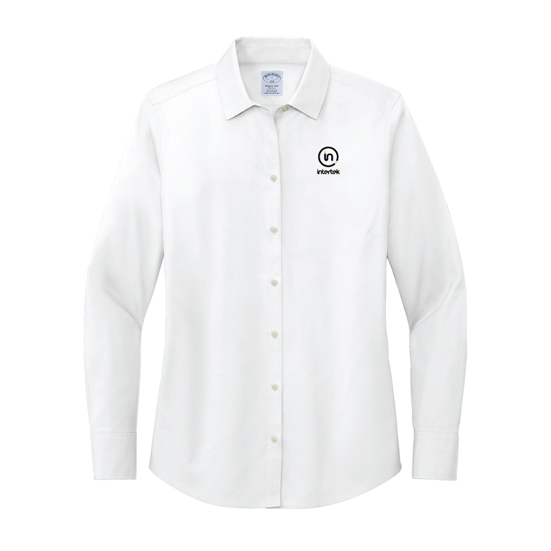 Women’s Wrinkle-Free Stretch Pinpoint Shirt - Brooks Brothers - Image 2
